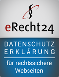 eRecht24 - Datenschutzerklrung fr rechtssichere Webseiten